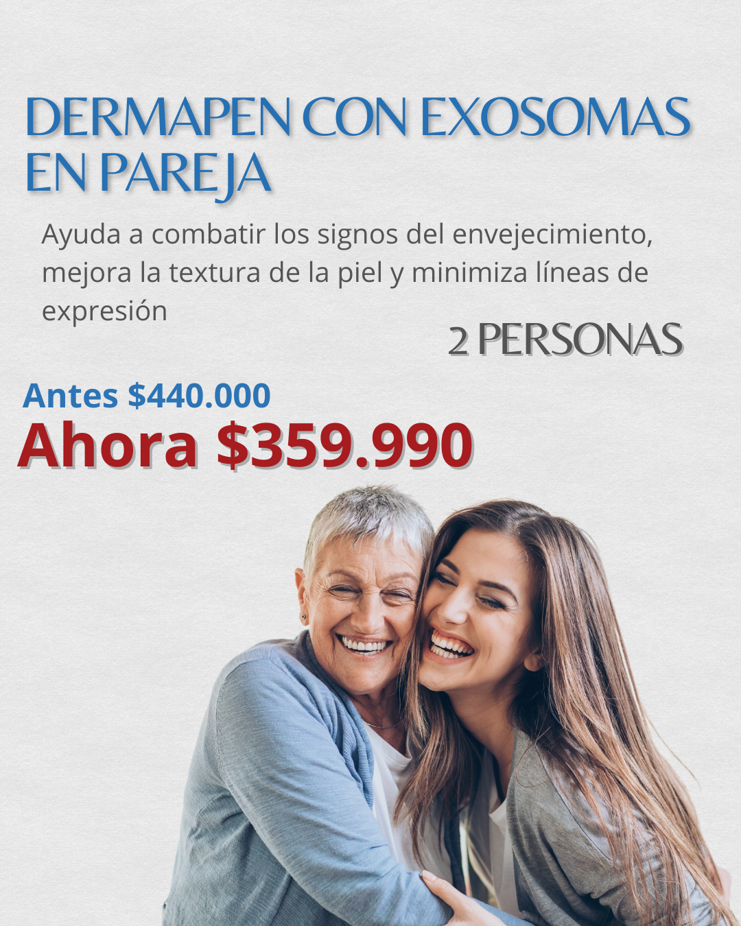 DERMAPEN CON EXOSOMAS EN PAREJA