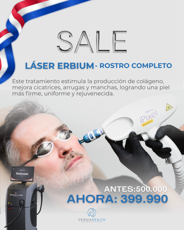LÁSER ERBIUM - ROSTRO COMPLETO